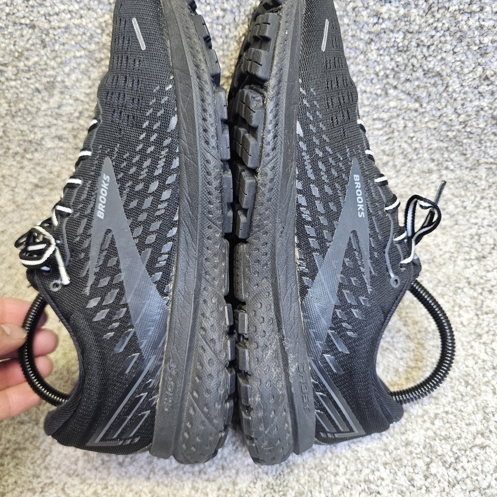Brooks Ghost 13 Black Women's Sz 9 2A Narrow Running Shoes ~ Has Defects - Picture 9 of 14